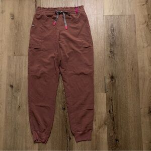 Figs Jogger Relaxed Scrub Pants Mauve Size Small